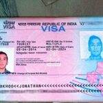 Real travel visa for India